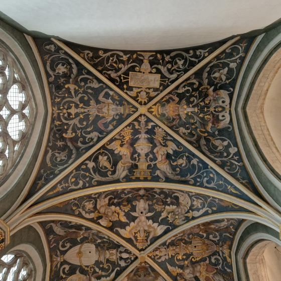 Gewelf grote kerk breda Prinsenkapel